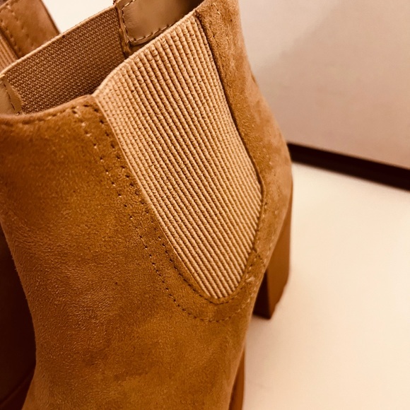Brand new never worn Soda tan suede Booties - Picture 8 of 11
